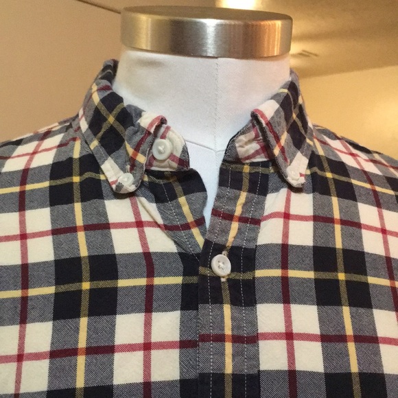 NWOT J. Crew Slim oxford cotton plaid button down - Picture 4 of 11